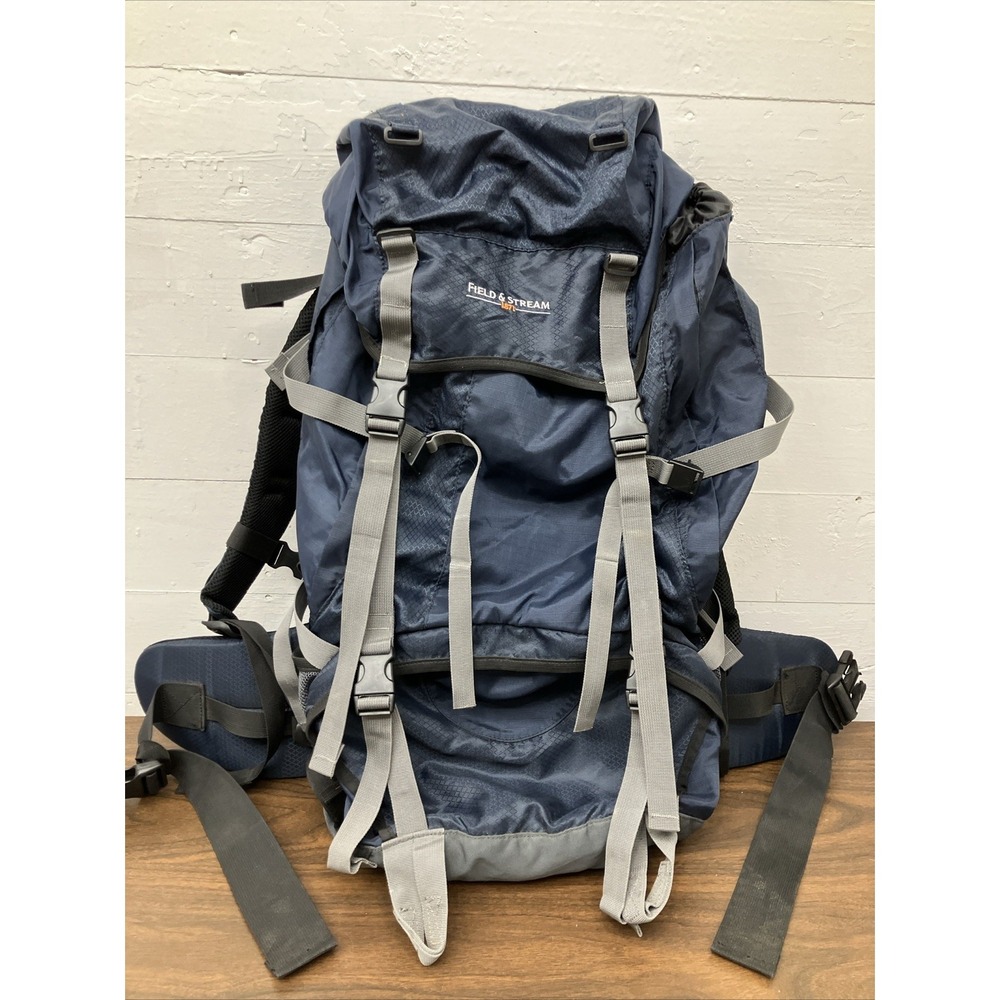 Field & Stream Large‎ Internal Frame Backpack 3 Pocket Inside, 6 Outside